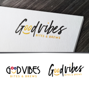 Good Vibes - Bites & Brews | Design de Logo par WooW Designs