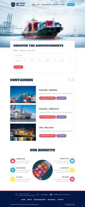 Web Design by pb for Maseyan | Design: #25240426