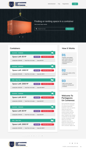 Web Design by pb for Maseyan | Design: #25240428