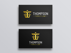 Thompson Family Law  | Logo Design by Djamdesign