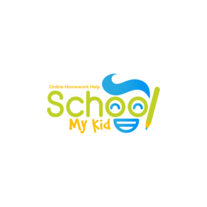 School My Kid; tagline: Online Homework Help | Logo-Design von Anekaa