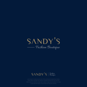 Sandy's Fashion Boutique | Logo Design by GVisions