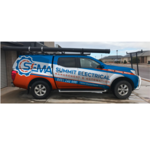 Electrical company needs a vehicle wrap design | Car Wrap Design by Yoga Tri