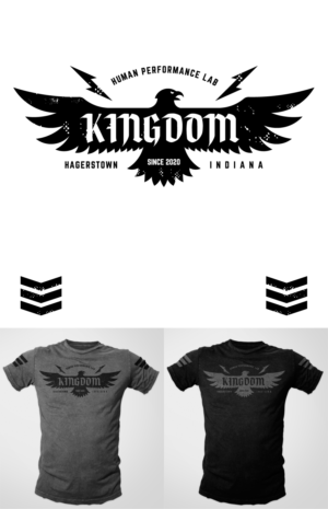 Gym t shirt design! Our gym is named: Evolve: Human Performance Lab  | Diseño de Camiseta por 1Concept