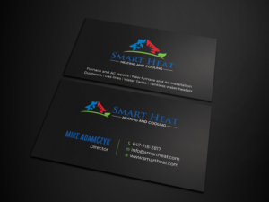 Business Card Design by Tripti Ranjan Gain for Smart Heat | Design: #25243113