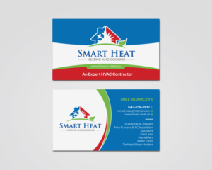 SMART HEAT HEATING AND COOLING  | Design de Carte de Visite par MDesign