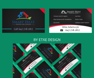 Visitenkarten-Design von etxe für Smart Heat | Design #25241205