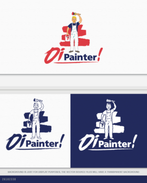 Oi Painter | Design de Logo par AD-X