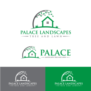 Palace Landscapes and Lawn | Logo Design by b4usonai