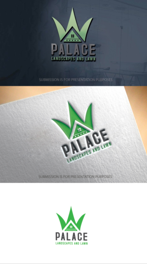 Palace Landscapes and Lawn | Logo Design by graphicevolution