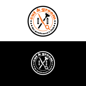 cut & groom (brand name) / the gentlemen's club (brand purpose) | Diseño de Logo por Graphic Bricks