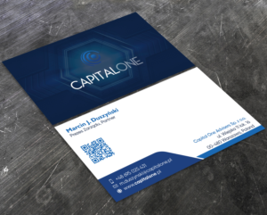 Business Card Design by Verified artistry (Design garden) for CAPITAL ONE PARTNERS SP. Z O.O. SP.K. | Design: #25243019