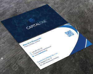 Business Card Design by Verified artistry (Design garden) for CAPITAL ONE PARTNERS SP. Z O.O. SP.K. | Design: #25243028
