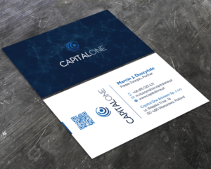 Business Card Design by Verified artistry (Design garden) for CAPITAL ONE PARTNERS SP. Z O.O. SP.K. | Design: #25243034
