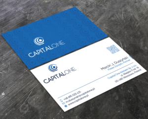 Diseño de Tarjeta de Presentación por Verified artistry (Design garden) para CAPITAL ONE PARTNERS SP. Z O.O. SP.K. | Diseño: #25262530