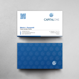 CAPITALONE ADVISERS BUSINESS CARD PROJECT 1 | Design de Carte de Visite par chandrayaan.creative
