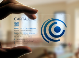 Design de Carte de Visite par Tripti Ranjan Gain pour CAPITAL ONE PARTNERS SP. Z O.O. SP.K. | Design : #25253508