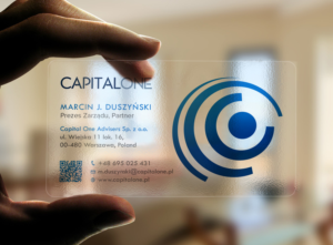 Diseño de Tarjeta de Presentación por Tripti Ranjan Gain para CAPITAL ONE PARTNERS SP. Z O.O. SP.K. | Diseño: #25254700