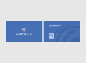 Visitenkarten-Design von Tram Dang für CAPITAL ONE PARTNERS SP. Z O.O. SP.K. | Design #25274482