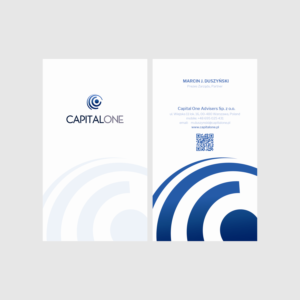 Business Card Design by Tram Dang for CAPITAL ONE PARTNERS SP. Z O.O. SP.K. | Design: #25274501