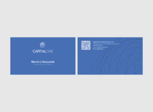 Business Card Design by Tram Dang for CAPITAL ONE PARTNERS SP. Z O.O. SP.K. | Design: #25274544