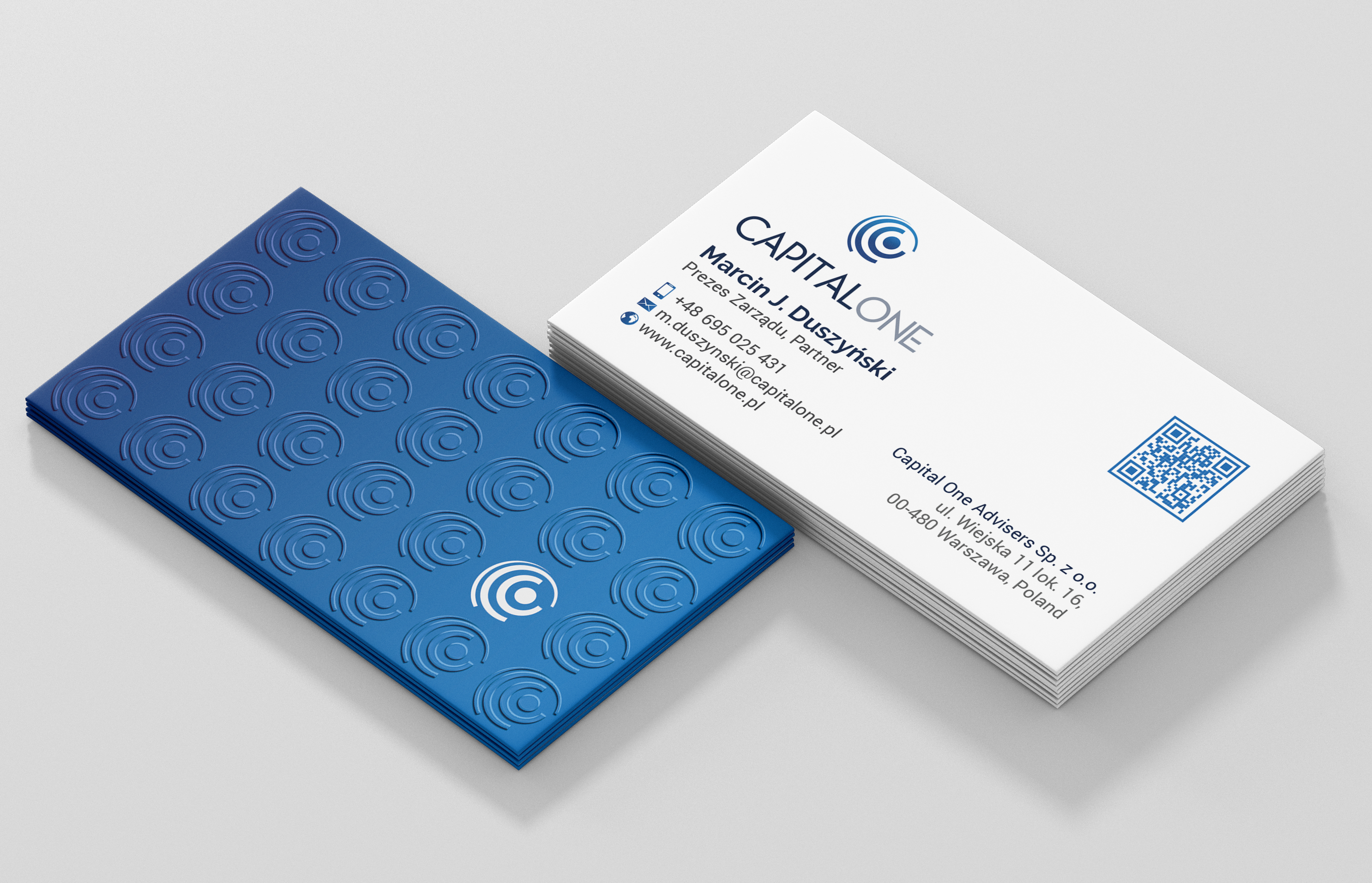 Business Card Design by R.design for CAPITAL ONE PARTNERS SP. Z O.O. SP.K. | Design #25239698