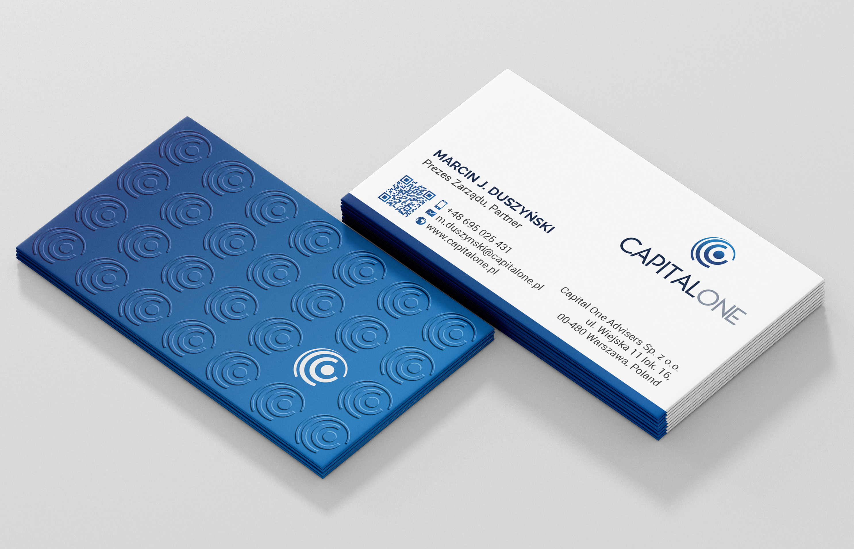 Business Card Design by R.design for CAPITAL ONE PARTNERS SP. Z O.O. SP.K. | Design #25248151