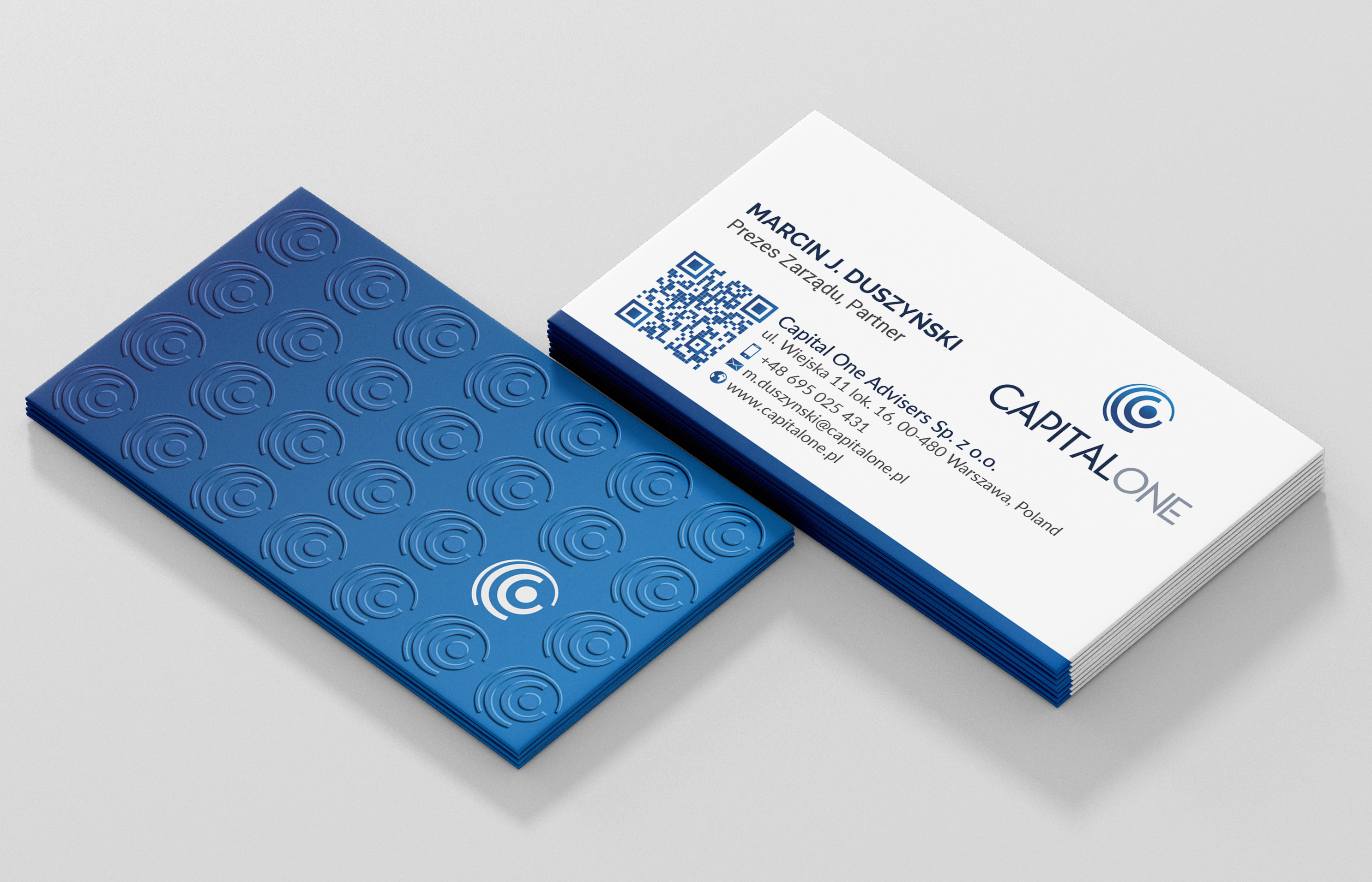 Business Card Design by R.design for CAPITAL ONE PARTNERS SP. Z O.O. SP.K. | Design #25248170