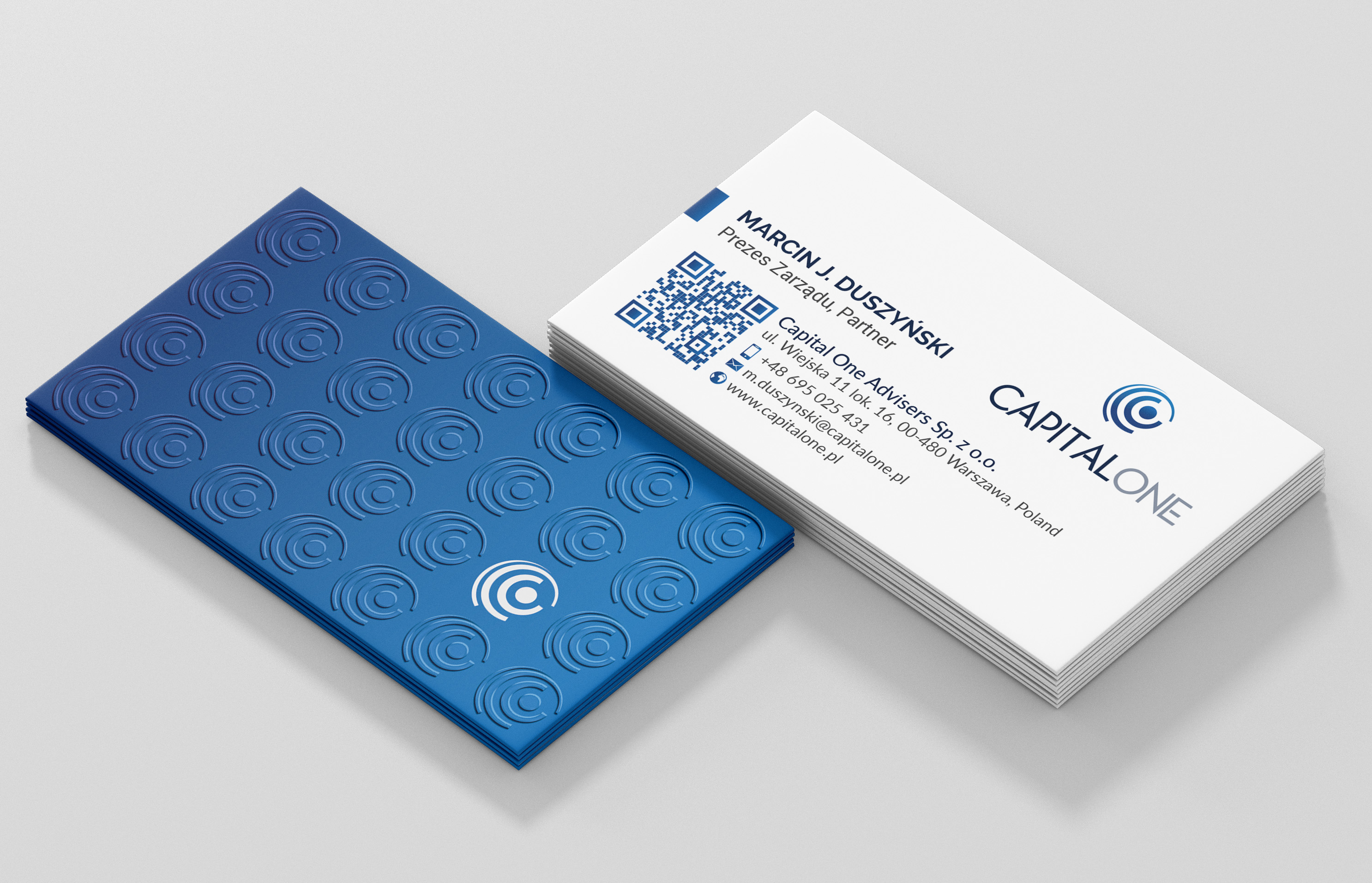 Business Card Design by R.design for CAPITAL ONE PARTNERS SP. Z O.O. SP.K. | Design #25248196
