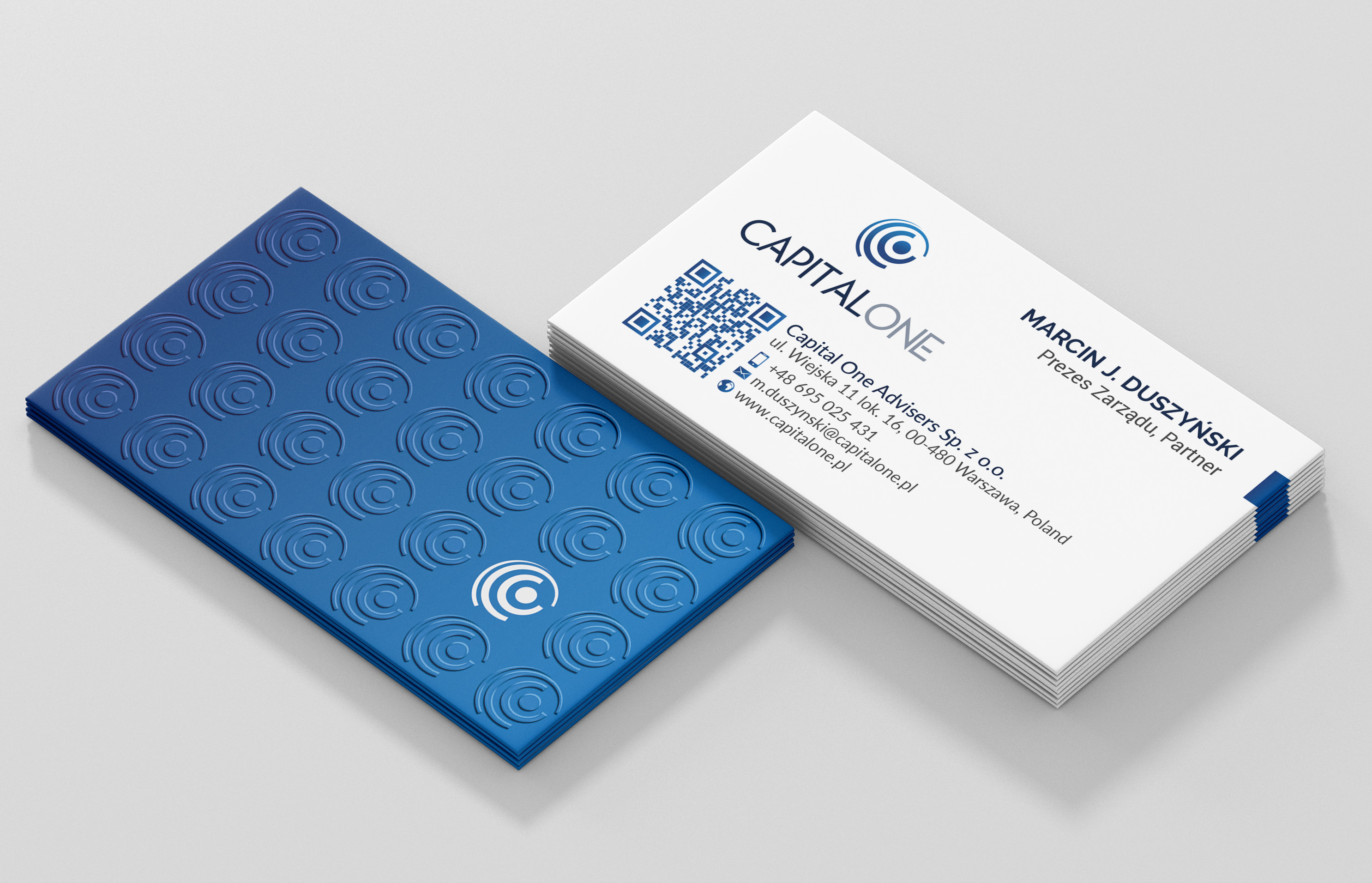 Business Card Design by R.design for CAPITAL ONE PARTNERS SP. Z O.O. SP.K. | Design #25248209