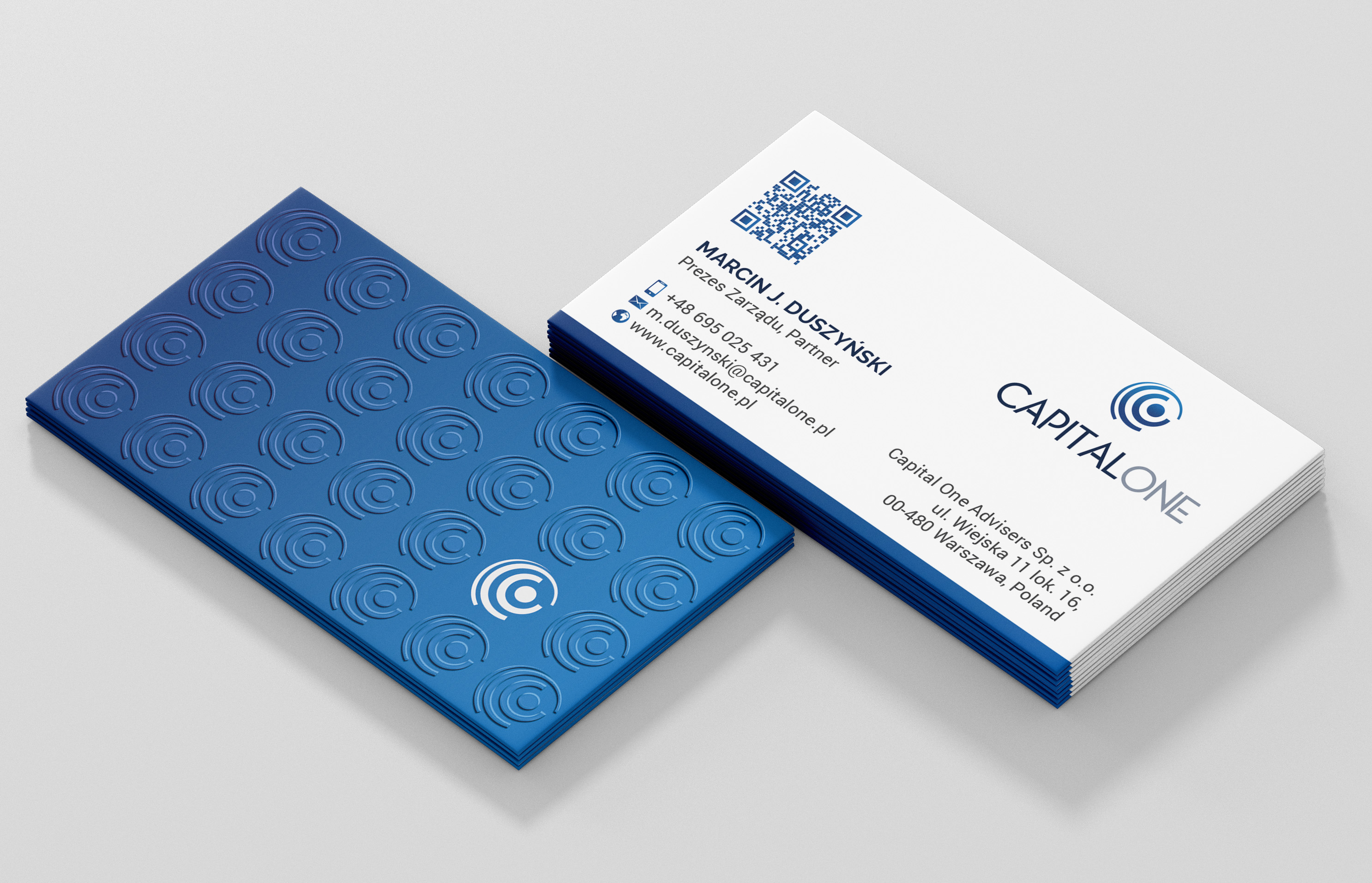 Business Card Design by R.design for CAPITAL ONE PARTNERS SP. Z O.O. SP.K. | Design #25250004