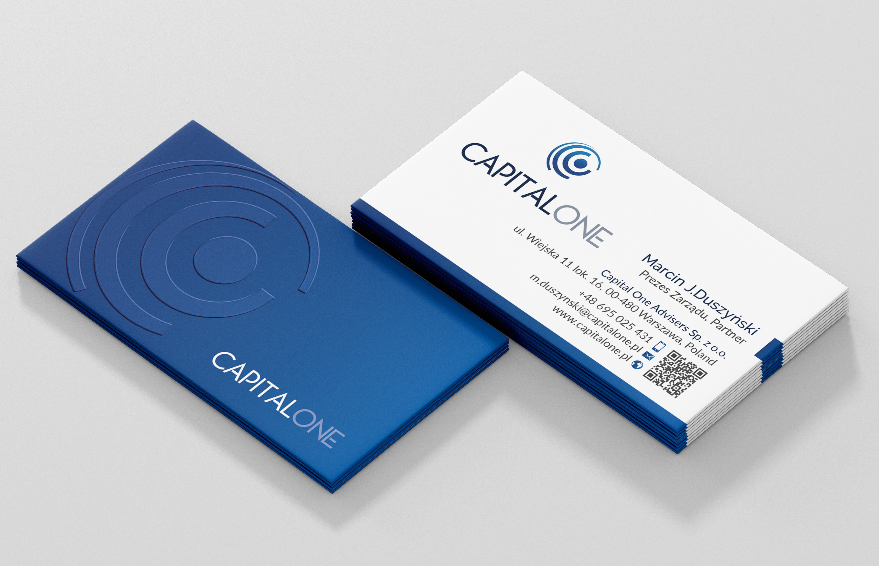 Business Card Design by R.design for CAPITAL ONE PARTNERS SP. Z O.O. SP.K. | Design #25262081