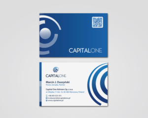 Visitenkarten-Design von MDesign für CAPITAL ONE PARTNERS SP. Z O.O. SP.K. | Design: #25254387