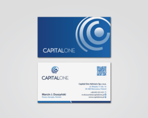 Business Card Design by MDesign for CAPITAL ONE PARTNERS SP. Z O.O. SP.K. | Design: #25273403