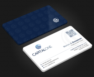 Visitenkarten-Design von Uttom 2 für CAPITAL ONE PARTNERS SP. Z O.O. SP.K. | Design: #25247042
