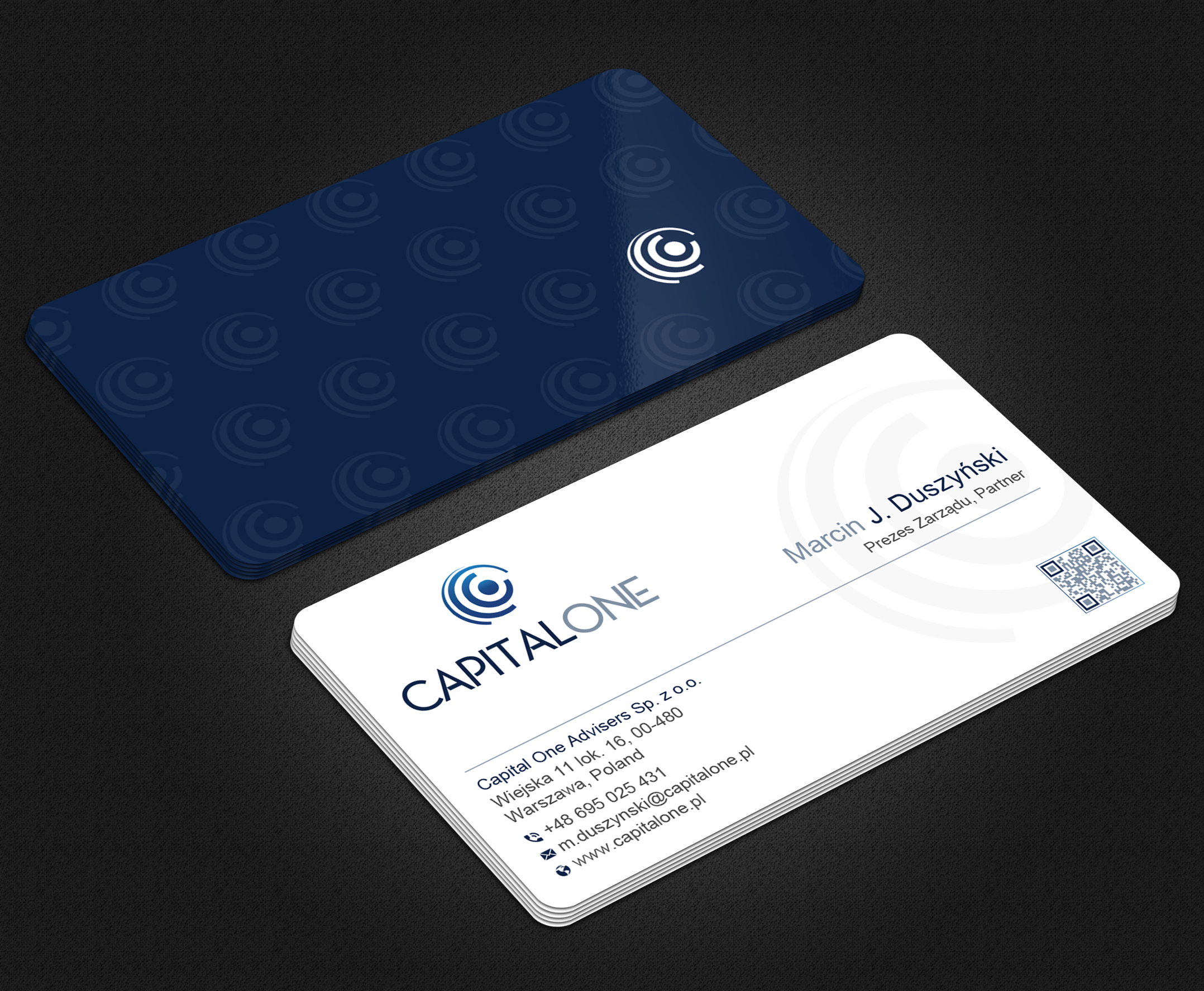 Design de Carte de Visite par Uttom 2 pour CAPITAL ONE PARTNERS SP. Z O.O. SP.K. | Design #25251189