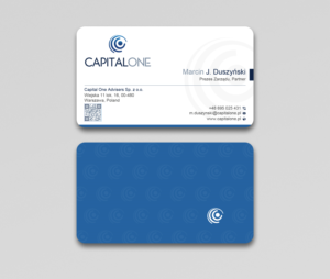 Business Card Design by Uttom 2 for CAPITAL ONE PARTNERS SP. Z O.O. SP.K. | Design: #25254129