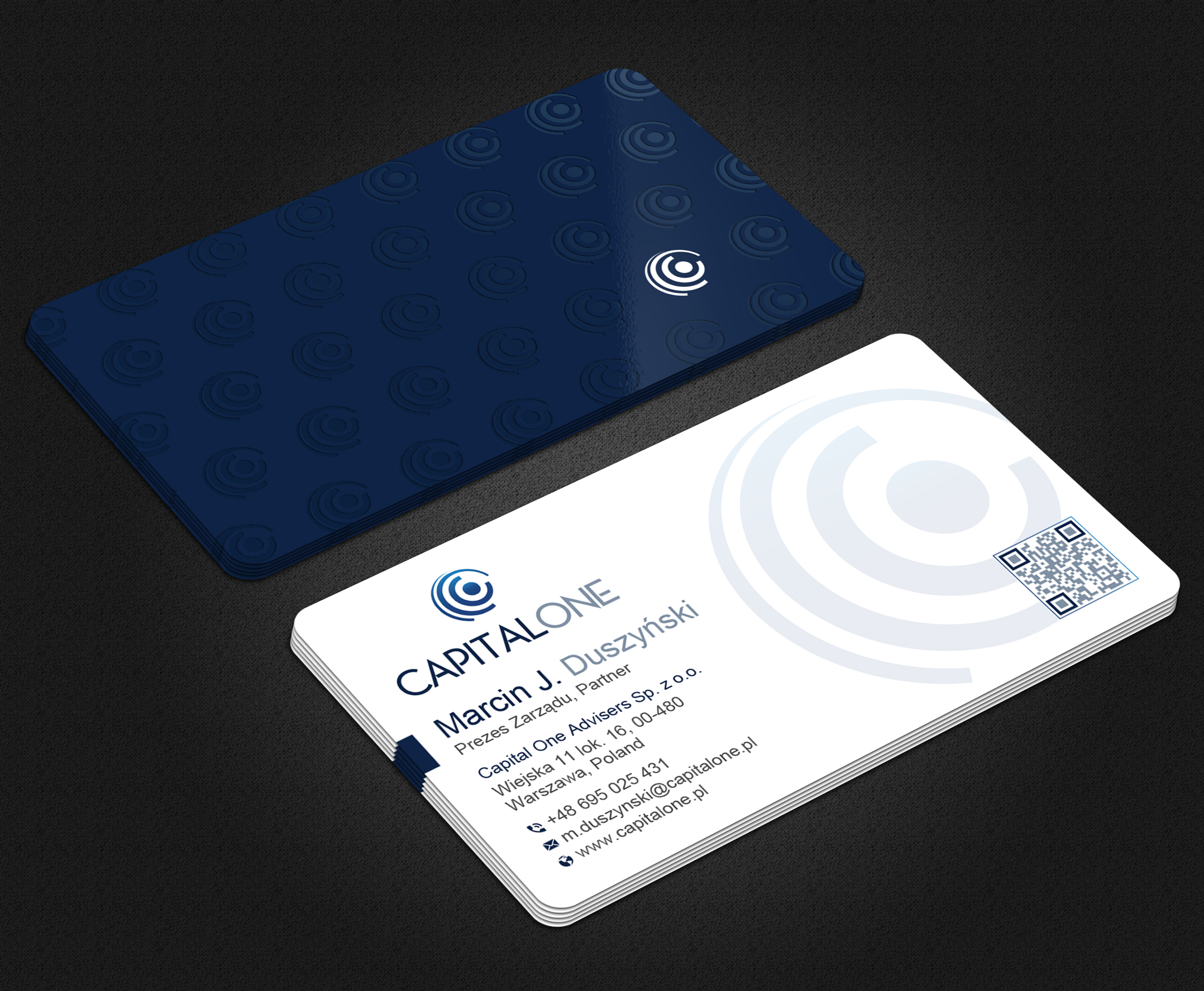 Design de Carte de Visite par Uttom 2 pour CAPITAL ONE PARTNERS SP. Z O.O. SP.K. | Design #25258513