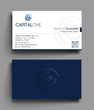 Design de Carte de Visite par Uttom 2 pour CAPITAL ONE PARTNERS SP. Z O.O. SP.K. | Design : #25261479