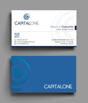 Business Card Design by Uttom 2 for CAPITAL ONE PARTNERS SP. Z O.O. SP.K. | Design: #25263968