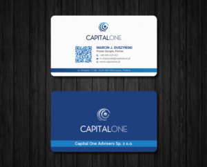 Design de Carte de Visite par Ekramul Hossen 2 pour CAPITAL ONE PARTNERS SP. Z O.O. SP.K. | Design : #25244942