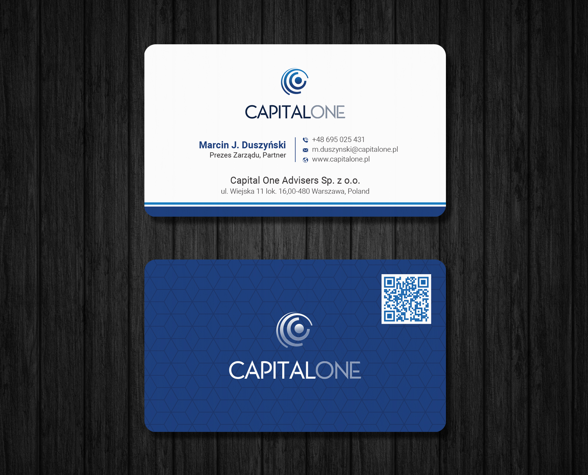 Diseño de Tarjeta de Presentación por Ekramul Hossen 2 para CAPITAL ONE PARTNERS SP. Z O.O. SP.K. | Diseño #25246562