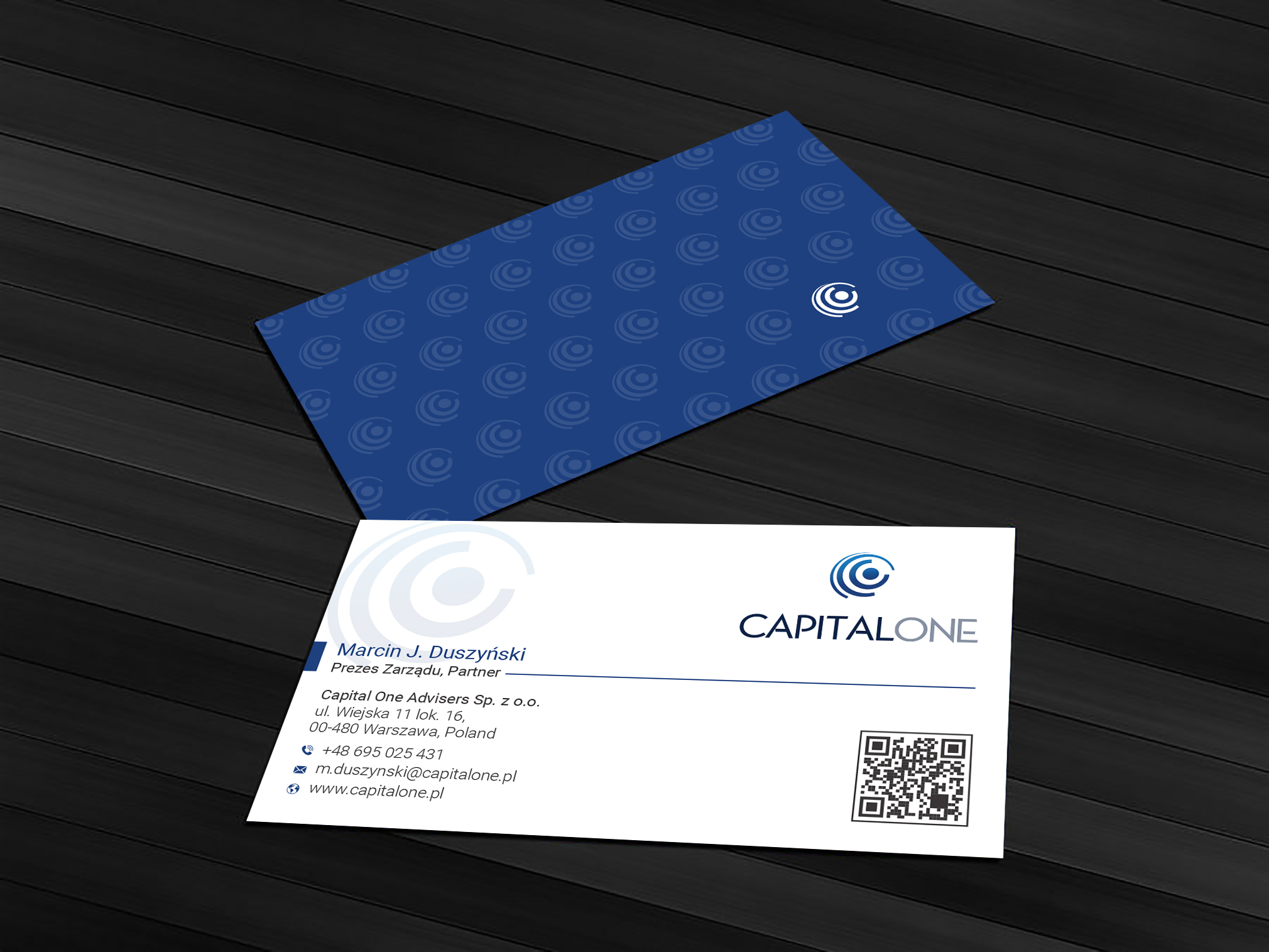 Diseño de Tarjeta de Presentación por Ekramul Hossen 2 para CAPITAL ONE PARTNERS SP. Z O.O. SP.K. | Diseño #25249958