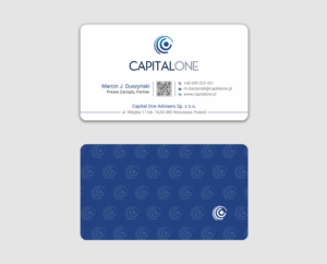 Visitenkarten-Design von Ekramul Hossen 2 für CAPITAL ONE PARTNERS SP. Z O.O. SP.K. | Design: #25250343