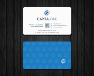 Visitenkarten-Design von Ekramul Hossen 2 für CAPITAL ONE PARTNERS SP. Z O.O. SP.K. | Design: #25264188