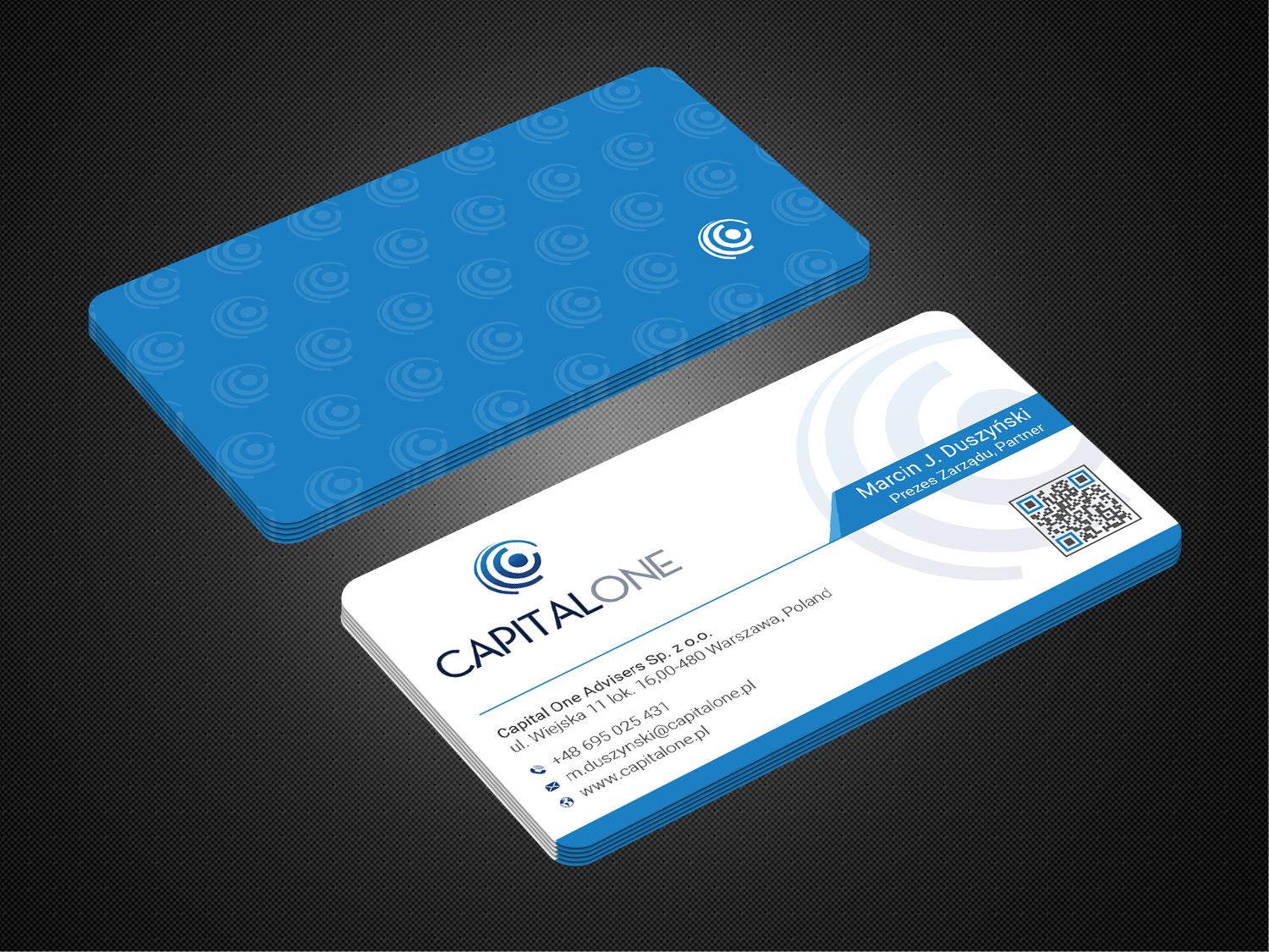 Diseño de Tarjeta de Presentación por Ekramul Hossen 2 para CAPITAL ONE PARTNERS SP. Z O.O. SP.K. | Diseño #25271992