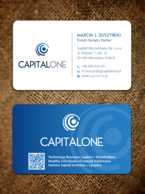 Visitenkarten-Design von Imagine design000 für CAPITAL ONE PARTNERS SP. Z O.O. SP.K. | Design: #25242453
