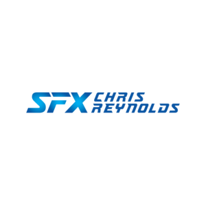 SFX Chris Reynolds, or Chris Reynolds SFX, or Chris Reynolds Special Effects  With the Chris Reynolds part smaller | Logo Design by rozT