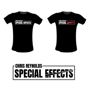 SFX Chris Reynolds, or Chris Reynolds SFX, or Chris Reynolds Special Effects  With the Chris Reynolds part smaller | Logo Design by Nadz10