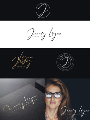 Jenny Lynn Eyewear | Logo Design by ivan